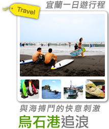 烏石港追浪 與海搏鬥的快意刺激-