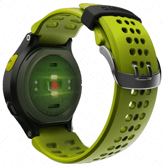 garmin-forerunner225-green-sports-watch