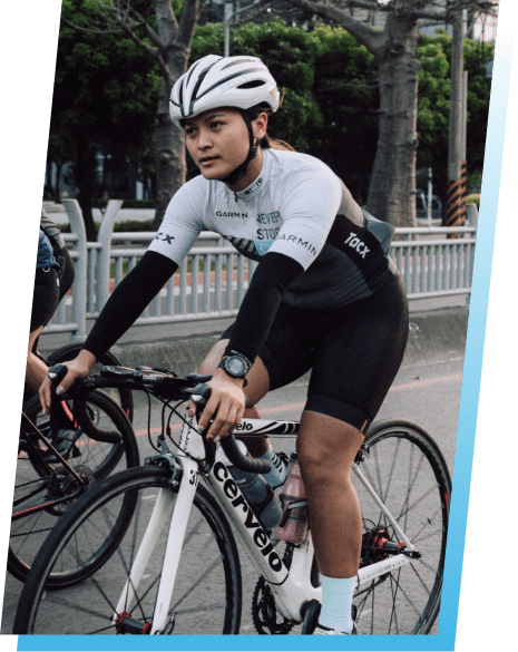 2022 LAVA-Xtrail鐵人三項女子組陳恩惠，Garmin Tri 營戰三鐵助教