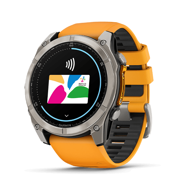fēnix 8 AMOLED 火花橙 - 51mm