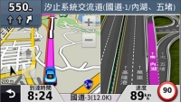 複雜路口3D實景繪製圖