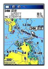 支援電子海圖顯示