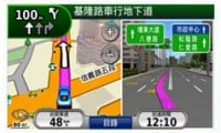 複雜路口3D實景繪製圖