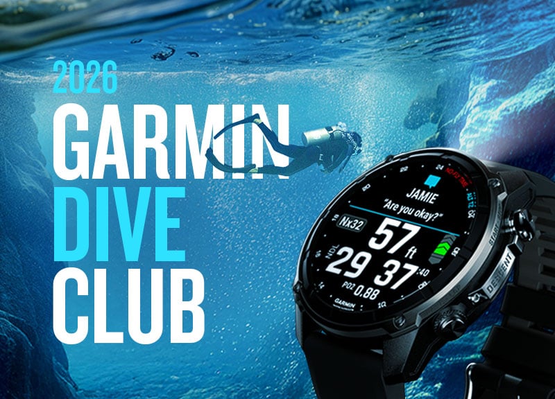 Garmin Dive Club 熱烈招募中