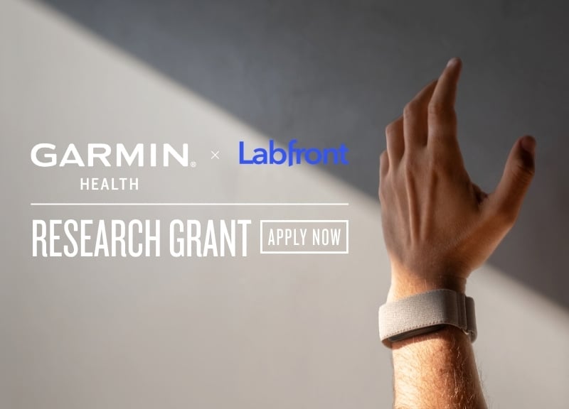 2026 Labfront x Garmin Health 研究補助計畫
