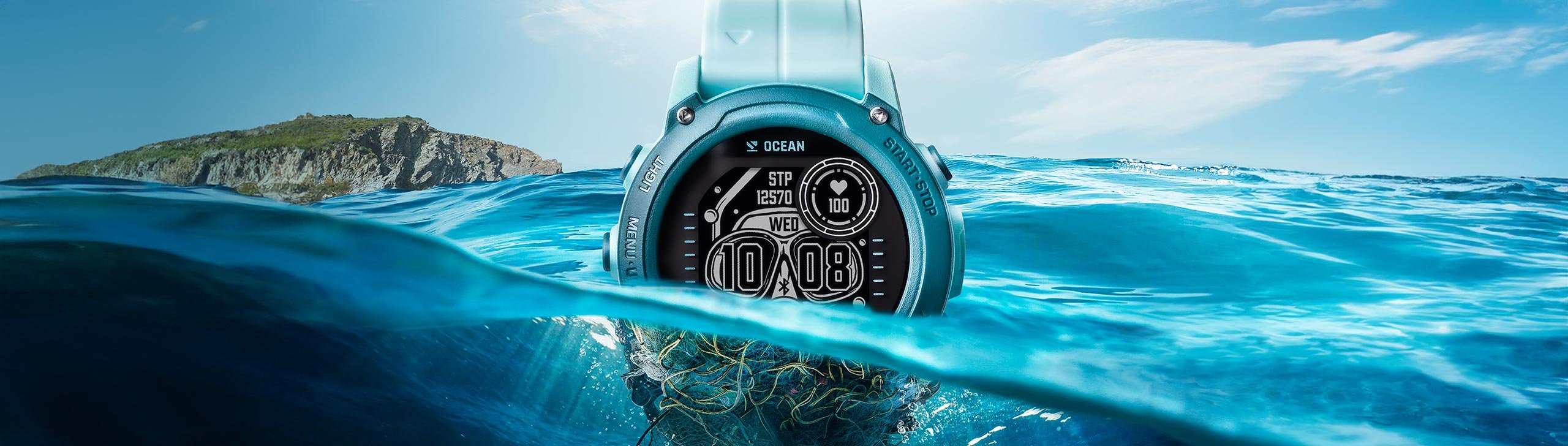 Descent G1 Solar海洋重生版 - 太陽能 GPS 潛水電腦錶