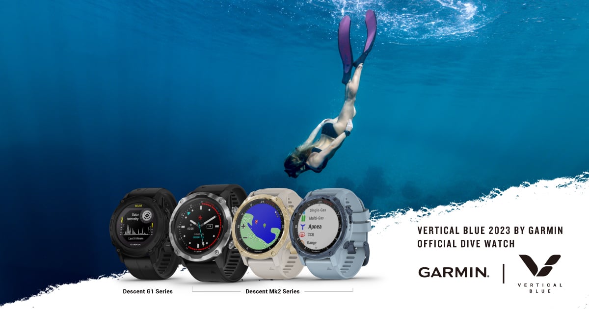 [20230621] GARMIN 正式成為全球知名自由潛水盛會冠名贊助夥伴