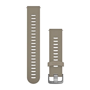 Quick Release 20mm 砂石色硅胶表带