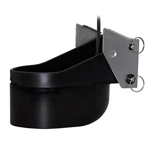 Plastic Transom Mount Transducer with Depth & Temperature - Airmar TM265LM