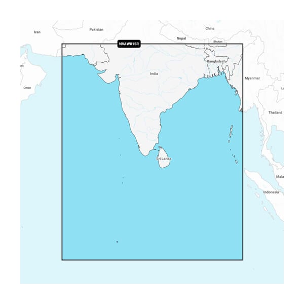 印度次大陸 - 海圖 系列