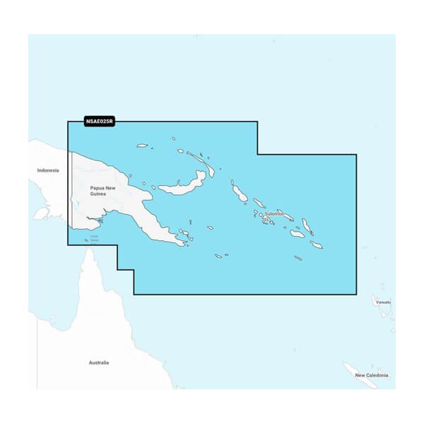 巴布亞紐幾內亞與索羅門群島 - 海圖系列
