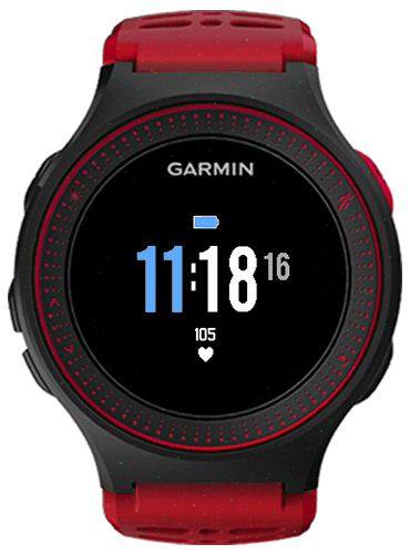 garmin-forerunner225-red-sports-watch